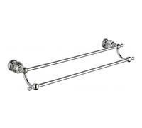 Mexen Estela double porte-serviettes, chromé - 7011525-00 307 5907709119994