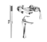 Mexen Estrella R02 ensemble de baignoire, chromé - 72313R02-00 3372 5907709198951