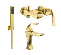 Mexen Estrella R02 ensemble de bain, doré - 72303R02-50 3367 5907709198906