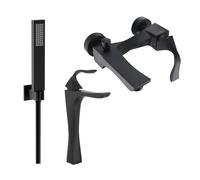 Mexen Estrella R02 ensemble pour baignoire, noir - 72313R02-70 3374 5907709198975