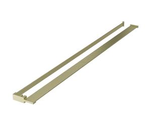 Mexen étagère pour paroi de douche avec porte-serviettes, or brossé - 800-02-55 50003 5905315077158
