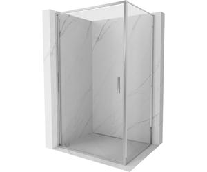 Mexen Exo-B cabine de douche battante 75 x 120 cm, transparent, chromé - 817-075-120-01-00 92065 5907931005010