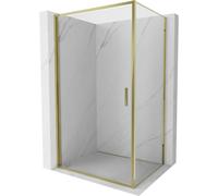 Mexen Exo-B cabine de douche pivotante 100 x 70 cm, transparente, dorée - 817-100-070-50-00 58958 5905315572073