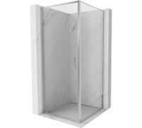 Mexen Exo-B cabine de douche pivotante 80 x 80 cm, transparent, chrome - 817-080-080-01-00 54063 5905315404954