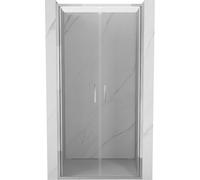 Mexen Exo-B Duo portes de douche doubles pivotantes 100 cm, transparent, chrome - 814-100-000-01-00 53695 5905315938480