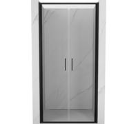 Mexen Exo Paroi de douche double ouverture 100 cm Transparent Noir