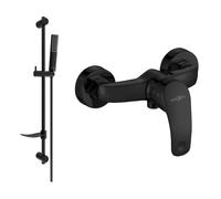 Mexen Fabia DF72 robinet de douche avec ensemble de douche, noir - 74654DF72-70 5905 5907709187863