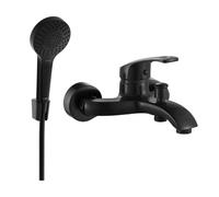 Mexen Fabia R05 mitigeur de baignoire avec ensemble de douche, noir - 74653R05-70 5510 5907709188020
