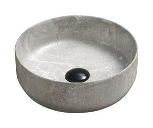 Mexen Felicia lavabo sur plan 39 x 39 cm, pierre grise - 21363962 2302 5907709191198