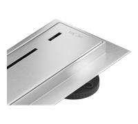 Mexen Flat 360° M03, siphon de sol linéaire rotatif 50 cm, inox - 1022050-40 853 5907709100312