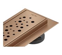 Mexen Flat 360° M12 canalisation linéaire rotative 70 cm, cuivre brossé - 1C21070-40 84164 5905315729873