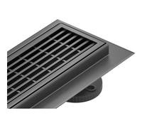 Mexen Flat 360° M33 canalisation linéaire rotative 90 cm, gris canon brossé - 1E33090-40 84361 5905315730978