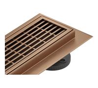 Mexen Flat 360° M33 évacuation linéaire rotative 100 cm, cuivre brossé - 1C33100-40 84210 5905315730145