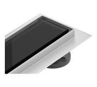 Mexen Flat 360° MGB drain linéaire pivotant 100 cm, verre noir - 1026100-40 898 5907709100602
