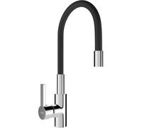 Mexen Flex robinet de cuisine, chrome/noir - 670900-07 2044 5907709193123