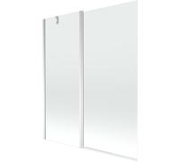 Mexen Flip paroi de baignoire à 2 battants 140 x 150 cm, transparent, chrome - 894-140-101-01-00 20397 5907709149083
