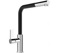 Mexen Flora robinet de cuisine, chrome/noir - 670401-07 2048 5907709192829