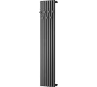 Mexen Flux radiateur décoratif de salle de bain 1500 x 340 mm, 630 W, anthracite - W127-1500-360-00-66 65692 5905315966773