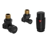 Mexen G00 ensemble thermostatique angulaire, noir - W901-900-70 32390 5905315236715
