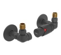 Mexen G00 ensemble thermostatique axial avec cache R, anthracite - W903-900-904-66 32521 5905315237002