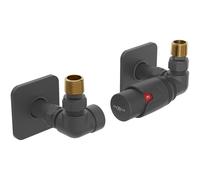 Mexen G00 ensemble thermostatique axial avec cache S, anthracite - W903-900-909-66 32664 5905315237255