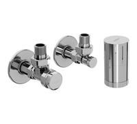 Mexen G05 ensemble thermostat à angle avec cache R, chrome - W901-958-904-01 32835 5905315237576