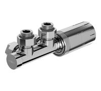 Mexen G05 ensemble thermostatique angulaire, Duplex, DN50, chrome - W907-958-01 32803 5905315237477