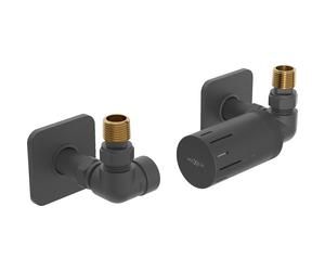 Mexen G05 ensemble thermostatique axial avec cache S, anthracite - W903-958-909-66 32959 5905315237958