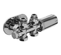 Mexen G05 ensemble thermostatique coudé/droit avec rosace R, Duplex, DN50, chrome - W908-958-905-01 32906 5905315237774