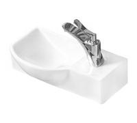 Mexen Hugo lavabo à poser à gauche 40 x 22 cm, blanc - 21254000L 1221 5903163381908