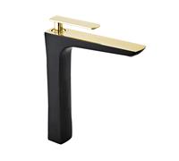 Mexen Indus robinet de lavabo haut, noir/doré - 744610-75 3955 5907709173569