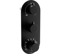 Mexen Kai Batterie thermostatique baignoire/douche avec 3 sorties, Noir - 776...