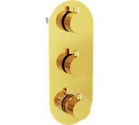 Mexen Kai mitigeur thermostatique bain-douche 3 sorties. or - 77603-50 433 5907709119154
