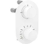 Mexen Kai robinet thermostatique bain-douche à 3 sorties, blanc - 77602-20 421 5907709119086
