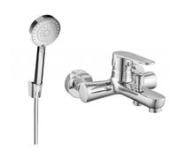 Mexen Kama R75 batterie baignoire avec ensemble de douche, chrome - 7253R75-00 3185 5907709196438