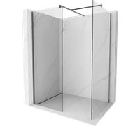 Mexen Kioto cloison de douche Walk-in 180 x 100 cm, transparent, gris canon brossé - 800-180-202-66-00-100 44549 5905315331830