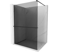 Mexen Kioto+ paroi de douche avec étagère Walk-in 70 x 200 cm, graphite, noir - 800-070-121-70-40 13812 5907709178625