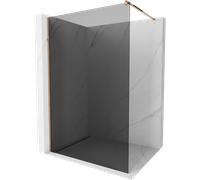 Mexen Kioto paroi de douche Walk-in 120 x 200 cm, graphite 8 mm, or rose - 800-120-101-60-40 2754 5907709129856
