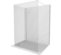 Mexen Kioto paroi de douche Walk-in 140 x 100 cm, transparent, blanc - 800-140-212-20-00-100 48221 5905315344700