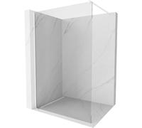 Mexen Kioto paroi de douche Walk-in 150 x 200 cm, transparente 8 mm, blanche - 800-150-101-20-00 14214 5907709123069