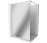 Mexen Kioto paroi de douche Walk-in 70 x 200 cm, miroir 8 mm, chrome - 800-070-101-01-50 2761 5907709132306