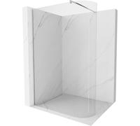 Mexen Kioto-R paroi de douche arrondie Walk-in 80 x 200 cm, transparent 8 mm, chromé - 800-080-101-01-06 21252 5905315200402