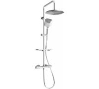 Mexen KT17 ensemble de douche en surface avec pomme de douche et mitigeur thermostatique, chrome - 771501793-00 1973 5907709141803