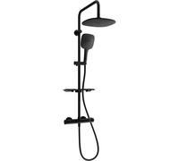 Mexen KT17 ensemble de douche extérieur avec pomme de douche et mitigeur thermostatique, noir - 771501793-70 1975 5907709141827