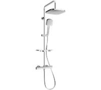 Mexen KT33 ensemble de douche apparent avec pomme de douche et mitigeur thermostatique, chrome - 771503393-00 1980 5907709141957