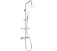 Mexen KT67 ensemble de douche encastré avec douche de tête et mitigeur thermostatique, chromé/blanc - 771506793-00 1997 5907709141933