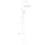 Mexen KX05 ensemble de douche en saillie avec pomme de douche et robinet thermostatique, blanc - 771500591-20 1950 5907709141551