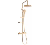 Mexen KX40 ensemble de douche apparent avec douche de tête et mitigeur thermostatique, or rose - 771504091-60 1962 5907709141643
