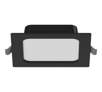 Mexen LDRR panneau de plafond encastré downlight LED 12 x 12 cm, 6W, Froid - 6500K, 600 lm, noir - L211-012-0665-70 97236 5905315984364