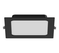 Mexen LDRR panneau de plafond encastré downlight LED 17 x 17 cm, 12W, Neutre - 4000K, 1320 lm, noir - L211-017-1240-70 97269 5905315984425